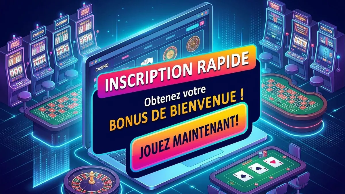 Inscription avec bonus